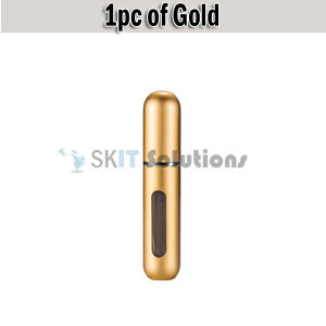 【SKIT SG】Travel Portable Mini Refillable Perfume Atomizer 5ml Bottle Scent Pump Spray Case For Travelling Essential Perfume Travel Bottle Perfume Atomizer Perfume Spray Bottle Perfume Sprayer