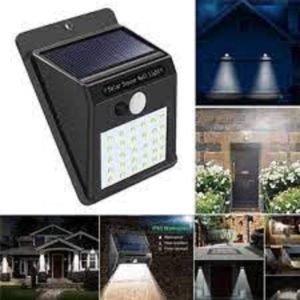 PROMO LAMPU LUAR RUANGAN LAMPU LUAR SOLAR ENERGI LAMPU LED SOLAR POWERED LED WALL LIGHT LAMPU SENSOR HEMAT ENERGI