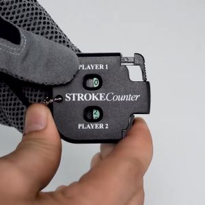 Dụng Cụ Đếm Gậy Golf – Golf Stroke Counter 2 Người Chơi Giúp Kiểm Soát Số Gậy Chính Xác
