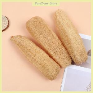 [PureZone] 1Pc Natural Loofah Luffa Kitchen Cleaning Brush Pot Bowl Sponge Scrubber 20-25cm