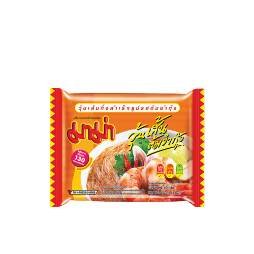 Mama Glass Noodles Shrimp Tom Yum Instant Bean Vermicelli (40g ...