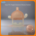 Kuru Baby Nipple Imitation Silicone Teether ST2 Gigitan Gelang Bayi. 