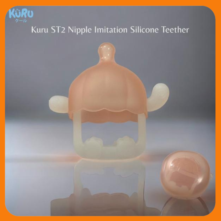 Kuru%20Baby%20Nipple%20Imitation%20Silicone%20Teether%20ST2%20Gigitan%20Gelang%20Bayi%20-%20Image%205