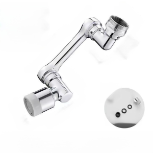 【Multi-Function of Mechanical Arm Extension and Rotation】Kitchen Faucet Splash-Proof Artifact Special Bubble Extender Universal Rotatable Water Spout Universal Joint Splash-Proof 【机械臂延伸旋转多功能】防溅神器水龙头