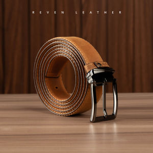 Reven Leather Gatot Kaca Belt - Ikat Pinggang Sabuk Pria Kulit Sapi