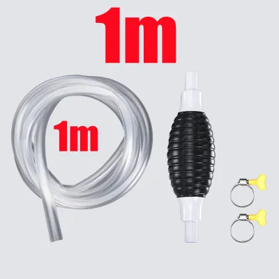 Fuel Transfer Pump with Gasoline Siphone Hose Gas Oil Water Fuel Transfer Siphon Pump Portable Widely Use Hand Fuel Pump