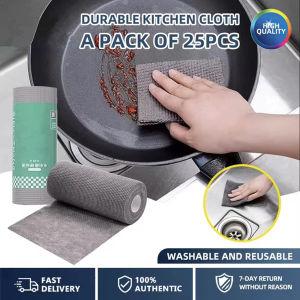 Dishcloth Oil-Free Abrasion Resistant Rag Magic Glass Cleaning Cloth Instead of Steel Wire Ball Thickened Reusable Microfiber Washing Rags for Windows Cars Mirror Kitchen Rag Easy to Clean without Lint
