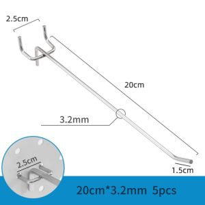 10pcs Screen Hook Coated Wire Hook Home Organizers Store Screen Hanging Sachet Rack Wire Rack Supermarket Screen Hooks
