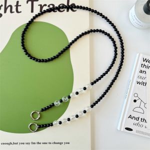 MIIQNUS Crossbody Long Crossbody Phone Chain Sweet Long Mobile Phone Chain Phone Case Decor Acrylic Beads Phone Strap Phone Accessories