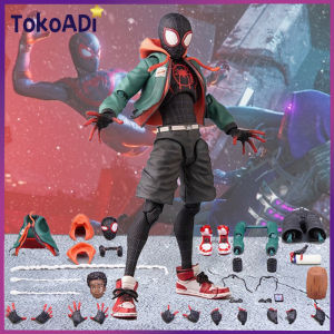Miles Morales Spiderman Into The Spider Verse Sv Action Spiderverse Movie Figure Kws Marvel Action Figure Spiderman