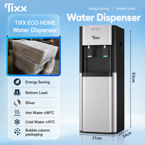 Tixx Water Dispenser Hot and Cold Bottom Load Freestanding Automatic Water Pump