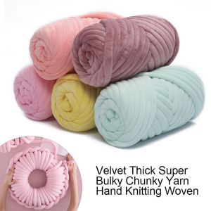 GTGTF4213 250/500g For Basket Carpets For Bag Blanket Sewing Thick Crochet Yarn Woven Thread DIY Hand Knitting Yarn Ball