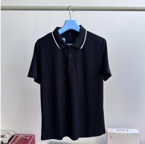 Exquisite Polo Shirt Short Sleeved Mens Summer Thin Half Sleeved Loose Casual Lapel Top T-Shirt