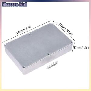 [Blossom] Đàn Guitar phụ kiện guitar hiệu ứng bao vây bàn đạp với ốc vít Die Cast nhôm hộp thùng nhôm stomp hộp bao vây