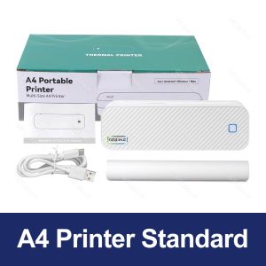 Mini Tattoo Thermal Printer A4 Thermal Printer Tattoo Stencil Transfer Printer Machine Bluetooth printable tattoo paper