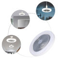 Ceiling Fan And Light 2 In1 With Remote Control Small Mini Ceiling Fan Semi Flush Mount For House. 