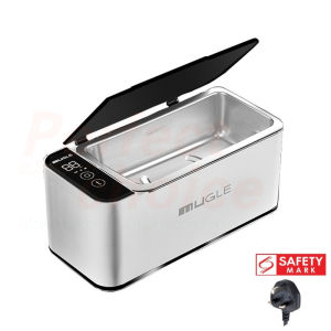 【SG Stock】Portable Ultrasonic Cleaner hine LCD Display Ultrasonic Cleaning hine Glasses Cleaning Sonic Cleaner