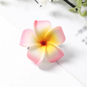 Yuumoo Hawaiian Style Imitation Egg Flower Hairpin Holiday Flower Hairpin