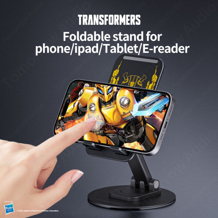 Transformers TF-X06 mobile phone holder ipad tablet holder lazy desktop  holder bedside live game chasing drama multi-function compact folding  portable