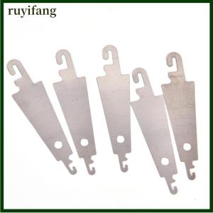 ruyifang ที่ร้อยเข็มตะขอเหล็ก10ชิ้นช่วยงานปักริบบิ้นด้วยมือ