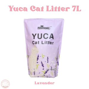 Purrsona - Yuca Cat Litter 7L / Pasir Kucing Wangi Gumpal Yuca 7L