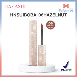 Hanasui Mattedorable Lipcream Boba edition  4gr BPOM / HANASUI Lipcream Mattedorable BOBA | Liptint Lipstik Lipstain Waterproof | HALAL