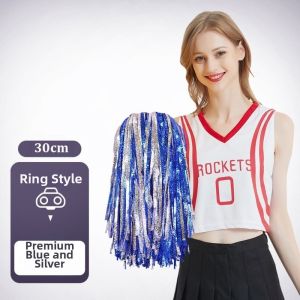 NEXTYOO 30cm Trò chơi Pom Poms Đi nào đạo cụ! Nhiều màu sắc Đội cổ vũ giá rẻ và thực tế Chất lượng cao PET Quả bóng cổ vũ Đồ dùng câu lạc bộ