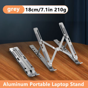 ACTUAL Aluminum Laptop Stand/ Plastic Laptop Stand Foldable Portable Laptop MacBook Computer Stand