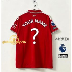 (Embroidered with trademark)Fan Edition 26/27 ManUTtd Home Jersey Football Shirt Mens Football Set S-4XL Top T-Shirt SESKO