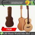 Faith FKM Naked Mercury Parlour Size Mohagany Full Solid Natural Guitar. 