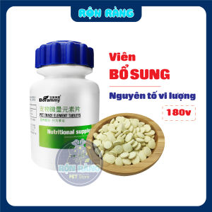 Viên bổ sung CÁC NGUYÊN TỐ VI LƯỢNG chó mèo giúp phát triển toàn diện khỏe mạnh