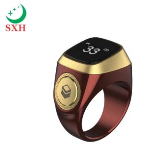 Tasbih Digital Smart Ring iQibla M02 Pro dan Zikr1 Aluminium Alloy Cincin Modul:E01