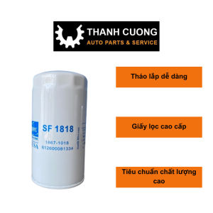 Lọc Dầu Lọc Nhiên Liệu Diesel Xe Tải Lớn Dongfeng Howo ShacmanFoton 8-11 Tấn..Hàng Sunfil (Mã:FS1818)