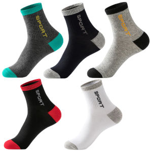 Tất Vớ Cổ Trung - Chất Cotton Co Giãn Thoáng Khí