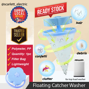 Washing Machine Float Hair Collector Fur Catcher Mesh Washer Filter Laundry Cleaning Pouch Bag / Penapis Mesin Basuh