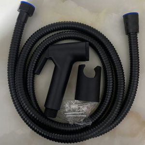 ✅100% Original🔥 304 Stainless Steel Bidet Spray Complete Set 4 in 1 Wall Mounted Matte Black Bidet Spray Toilet Set Shower Toilet Sprayer Flushing Washer Bathroom Pressurized Water Gun