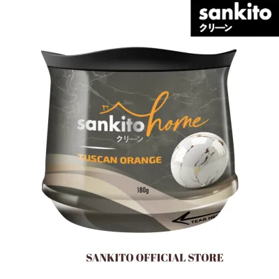 SANKITO HOME AIR FRESHNER GEL TUSCAN ORANGE 180GM