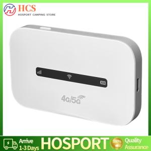 【HCS】4G LTE Portable WiFi Hotspot Support 8 To 10 Users 150Mbps Modem with SIM Card Slot for Home Office Car Travel