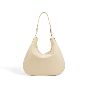 Unique design new vintage textured leather bag hand-carried under the arm stylish casual lazy style large capacity dumpling bag