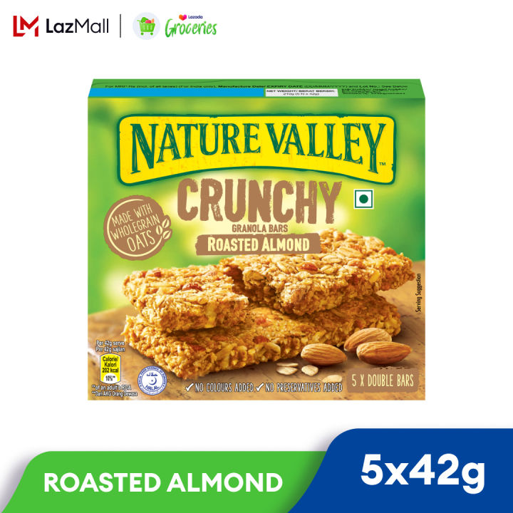 NATURE VALLEY ROASTED ALMOND 5x42G