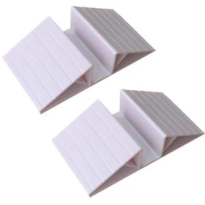 2Pc Pet Gate Fence Support Feet Dog Gate Stable Stand Freestanding Dog Gate Fence Panel Triangular Isolation Fence Stand