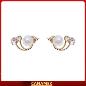Miễn phí vận chuyển✨ 1 đôi khuyên tai dành cho nữ khuyên tai ngọc trai dạng kim trang sức nữ khuyên tai đa năng quà tặng sinh nhật Giáng sinh Năm mới cho bạn gái