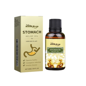 South Moon Stomach Relief Oil 50ml Abdominal Massage Oil Relieve Stomach Pain Laxative Massage Oil