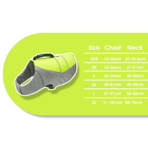 TRUELOVE Life Jacket Vest Flotation Device Pet Swim Coat Safety Adjustable Reflective Secure Swimwear For Dogs Life Saver