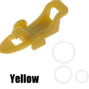 NAMSHEVA Chất lượng cao Cao su nhựa 3 vòng cao su Dụng cụ câu cá Người giữ mồi Hook Người giữ an toàn Móc áo an toàn