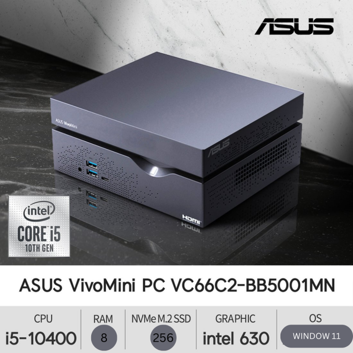 [ASUS MINI PC]ASUS VivoMini VC66C2 Intel Core i510400 8 GB DDR4