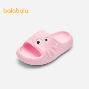 Balabala Giày dép trẻ em trẻ em Dép mùa hè cho bé trai nhà trẻ lớn Nữ Giày giản dị