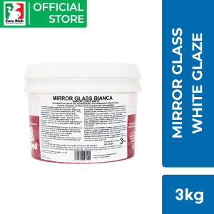 Laped Mirror Glass White Glaze 3kg