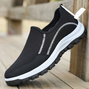 Leedoo Sepatu Slip On Sepatu Pria Slop Santai Sneaker Selop Kantor Kuliah Cowok MC603