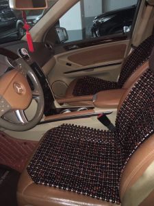 Đệm Lót Ghế Xe Ô Tô Hạt Gỗ Cao Cấp ( video hình thật )